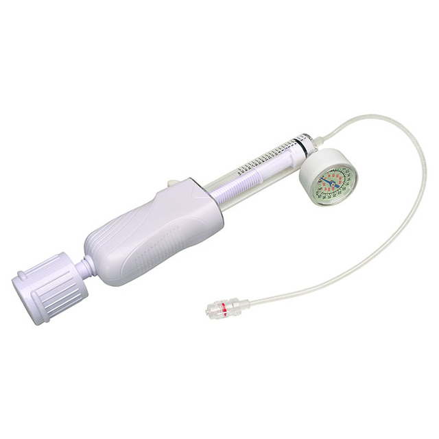 Premium Medical Disposable Cardiology Angiography Balloon Inflation device